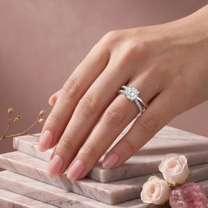Twisted Split-Shank Solitaire Diamond Ring